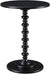 Oakestry Palm Beach Spindle Table, Black