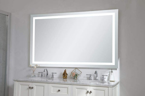 Elegant Decor Hardwired LED Mirror W32 x H60 Dimmable 5000K