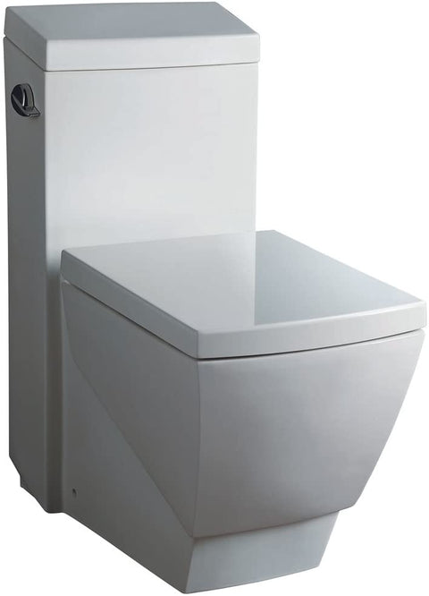 Oakestry Bath FTL2336 Apus 1 Piece Square Toilet with Soft Close Seat