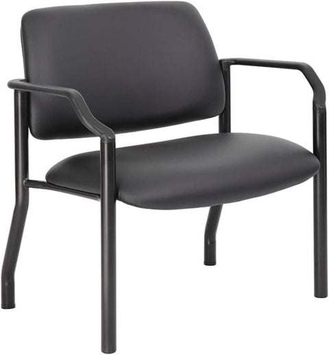 Boss Vinyl Chair in Black Finish B9591AM-BK-500