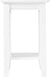 Oakestry AH13202 Mission End Table Chair Side Table, White