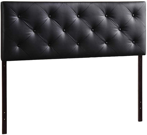 Oakestry Baltimore Modern and Contemporary Faux Leather Upholstered Headboard White/Twin