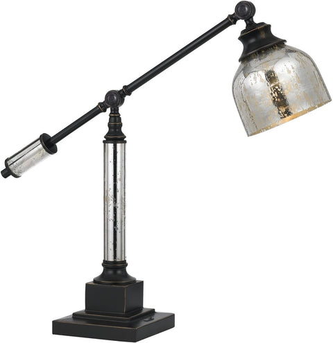 Oakestry 60W Metal Desk Lamp W/Gls SHD (BO-2602TB)