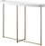 Oakestry Lunar Console Table, White/Gold