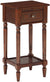 Oakestry French Country Khloe Accent Table, Espresso