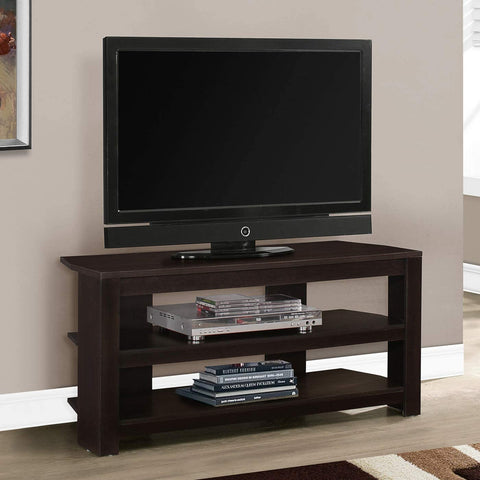 Oakestry TV Stand, 42&#34;, Cappuccino