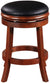 Oakestry Backless Counter Height Stool, 24-Inch, Cherry