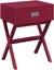 Convenience Concepts Designs2Go Landon End Table, Cranberry Red