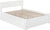 Oakestry Orlando Platform 2 Urban Bed Drawers, Full, White