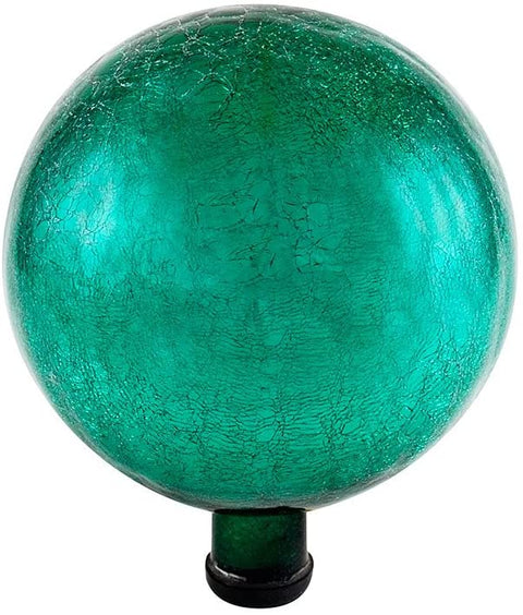 Oakestry G10-EG-C Gazing, Emerald Green 10 inch Glass Garden Globe Ball Sphere, 10