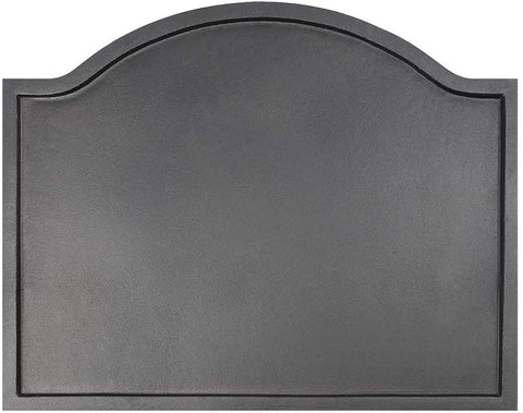 Oakestry Plain Design Cast Iron Fireback, Small