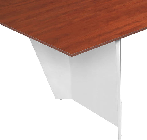 Oakestry Conference Room Table, 96 inch, Cherry/White