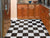 Oakestry STT1M10320 Black &amp; White Sterling x 12 Self Adhesive Vinyl Floor Tile-20 Tiles/20 sq. ft