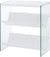 Oakestry SoHo Bookcase, Weathered Gray / Glass
