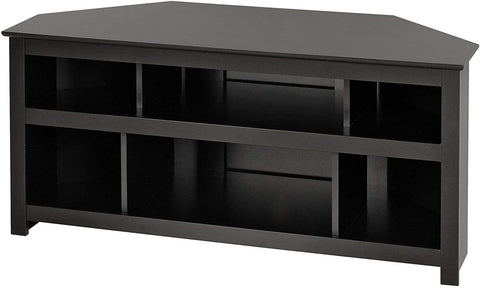 Oakestry Black Vasari Corner Flat Panel Plasma / LCD TV Console
