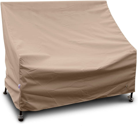 Oakestry 42450 3-Seat Glider/Lounge Cover, 78-Inch Width by 38-Inch Diameter by 30-Inch Height, Toast