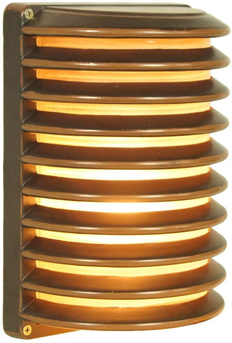 Oakestry LDOD2401 10&#34; One Light Wall Lantern, Oil Bronze Finish with Frosted Glass
