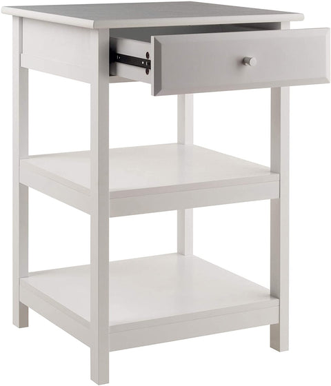 Oakestry Delta Printer Stand White Home Office