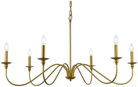 Oakestry Rohan Collection 6-Light Chandelier