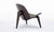 Oakestry Shell Side Chair, Walnut/Gray