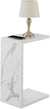 Oakestry Northfield Admiral C End Table, Faux White Marble