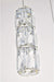 Oakestry Polaris LED Light Gold Pendant Clear Crystal
