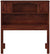 Oakestry Newport Bookcase Headboard, Twin, Walnut