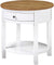 Oakestry Classic Accents Cypress End Table, Driftwood / White