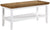 Oakestry Ledgewood Coffee Table, Driftwood / White