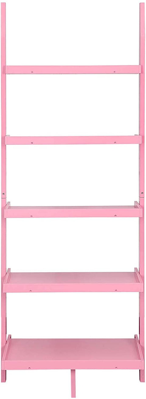 Oakestry American Heritage Bookshelf Ladder, Light Pink
