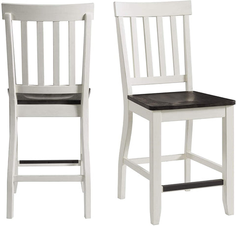 Oakestry Jamison Two Tone Counter Height Side Chair Set