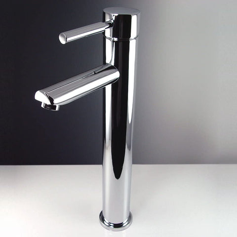 Oakestry Bath FFT1044CH Tolerus Single Hole Vessel Mount Bathroom Vanity Faucet, Chrome