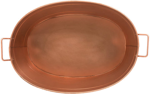 Oakestry C-81C Copper Plated Oval tub