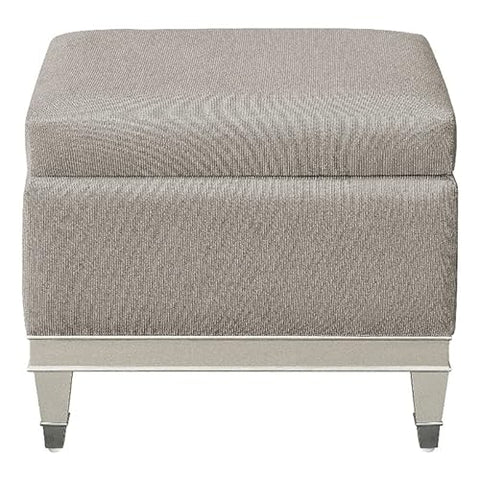 Okaestry Zoey Vanity Fabric Upholstered Storage Bench