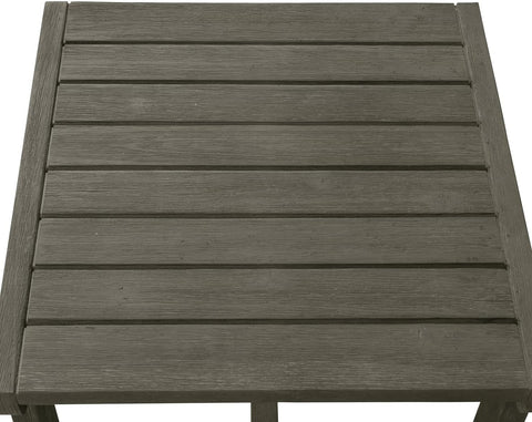 Oakestry V1843 Renaissance Outdoor Patio Wood Side Table