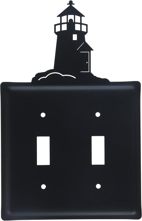 Oakestry 8 Inch Lighthouse Double Switch Cover