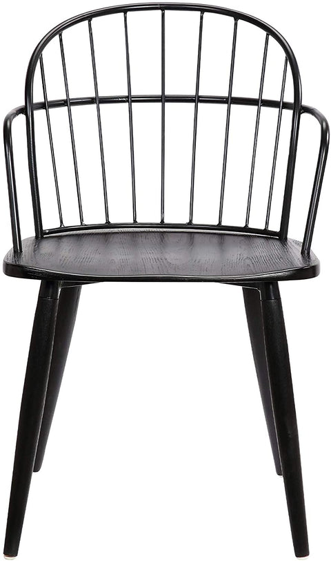 Oakestry Bradley Dining Accent Chair, Black