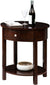 Oakestry Classic Accents Cypress End Table, Espresso