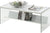 Oakestry SoHo Coffee Table, Faux White Marble