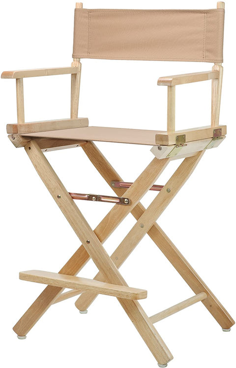 24 Directors Chair Natural Frame-Tan Canvas