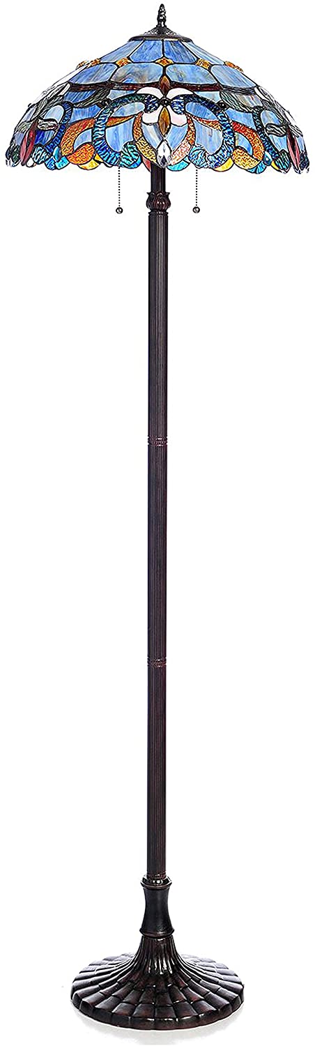 Oakestry CH18091PV18-FL2 Nora Floor Lamp, One Size, Multicolor