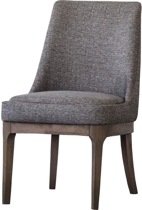 Oakestry George Fabric, Set of 2 Dining Chairs, Century Gray