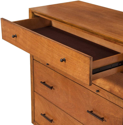 Oakestry 966-05 Flynn Chest, 38&#34; W x 18&#34; D x 43&#34; H, Acorn