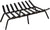 Oakestry Tapered Iron Fireplace Grate, 36-in x 14-in