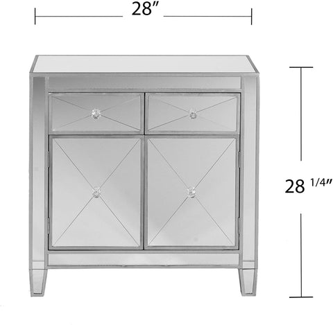 Oakestry Mirage Mirrored Cabinet