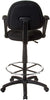Oakestry Ergonomic Works Drafting Chair with Loop Arms in Black