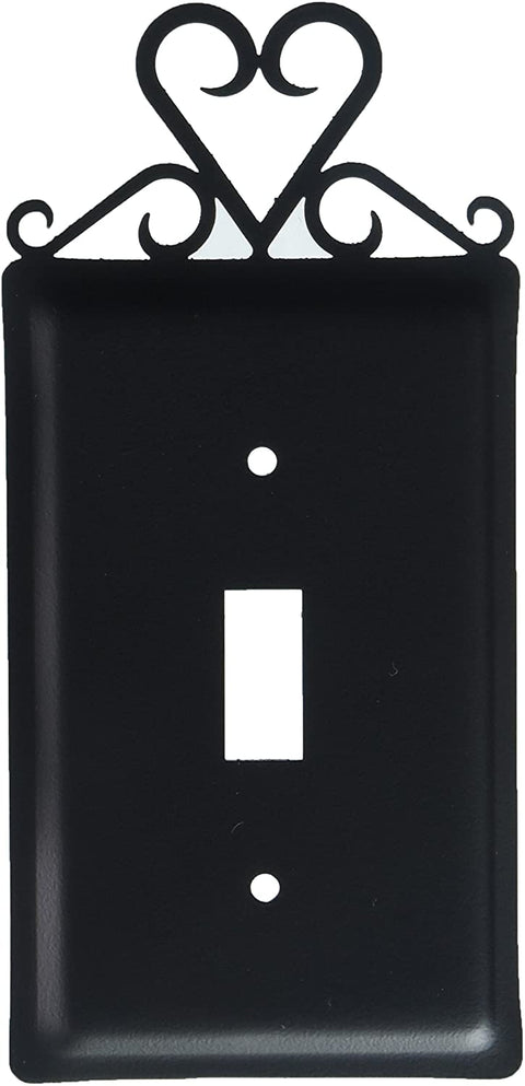 Oakestry 8 Inch Heart Single Switch Cover