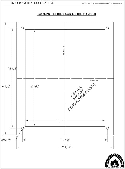 Oakestry Cast Iron Floor Vnet Grille Register, Black