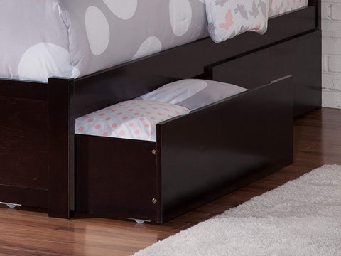 Oakestry Urban Bed Drawers, Queen/King, Espresso