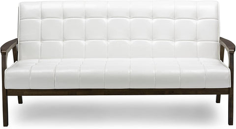 Oakestry Mid-Century Masterpieces Sofa, White